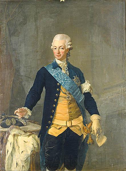 unknow artist Gustav III Germany oil painting art